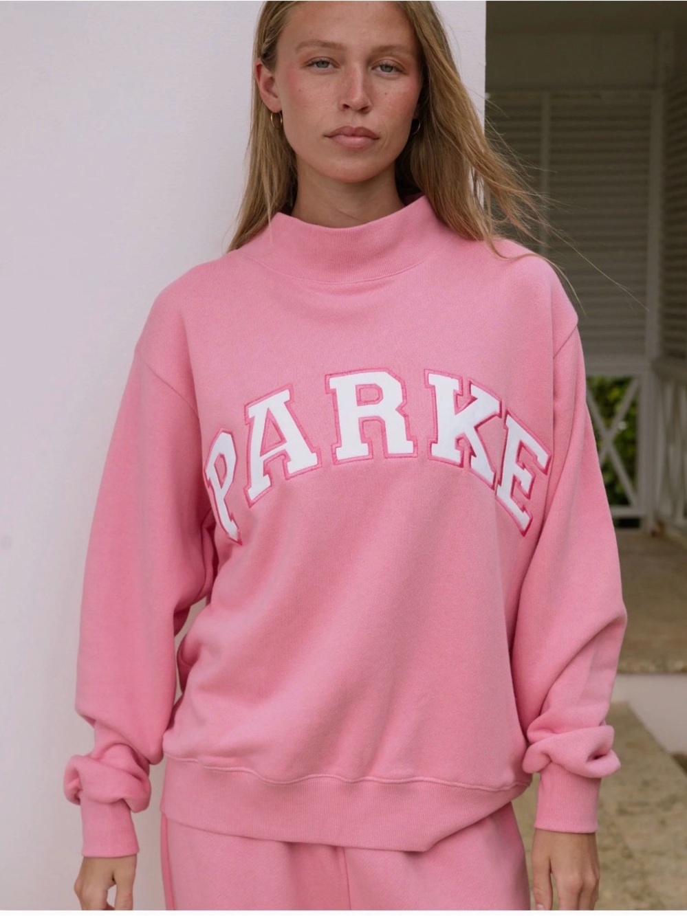 Parke Varsity Mockneck *Heritage (Summerland Collection) Conch L/XL NIP
